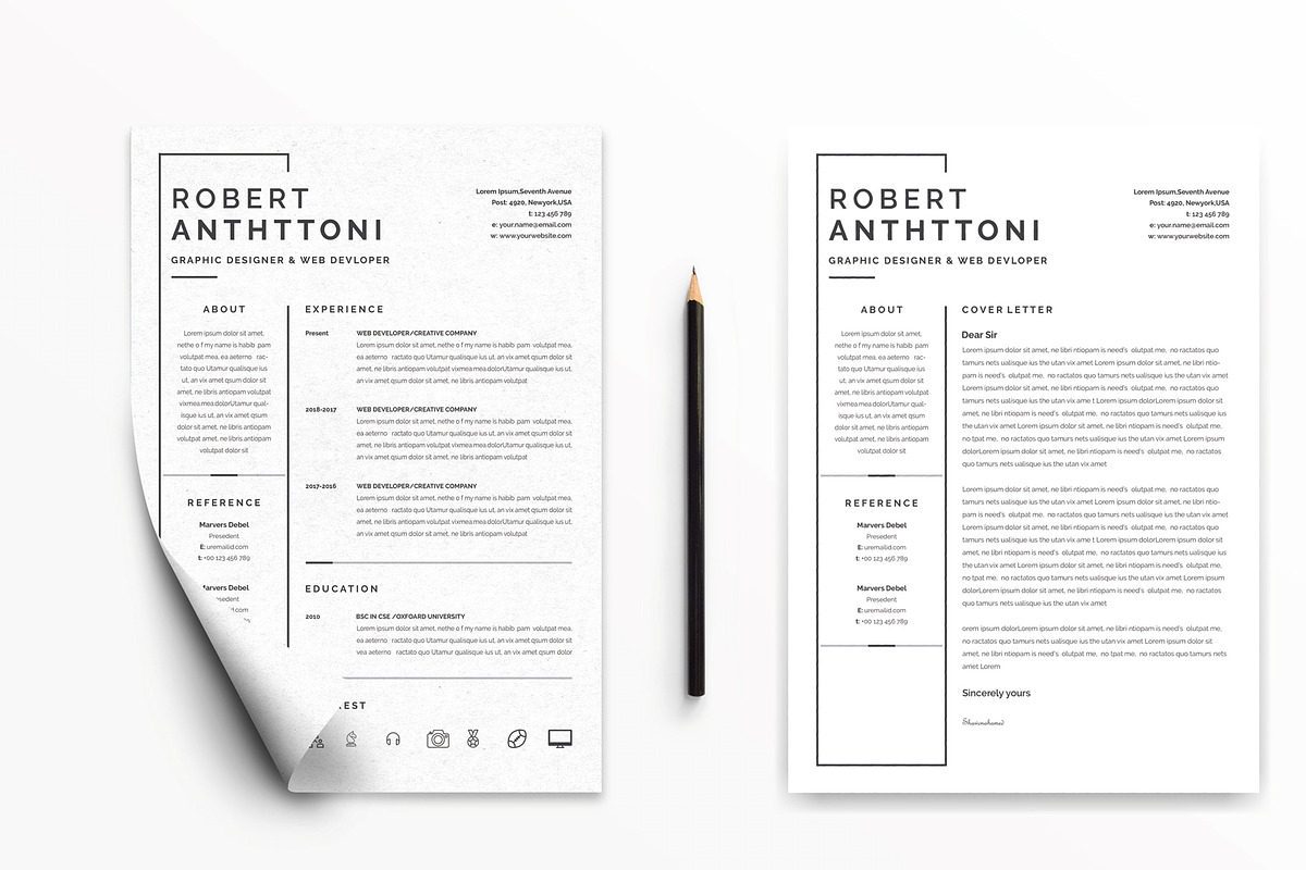 ATS Friendly resume, a Resume Template by Blackcloud_Creations (Photo 7 of 8)