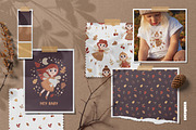 Kids Fairy. Clipart & Patterns, a Seasonal Illustration by Ejevyaka (Thumbnail 2 of 14)