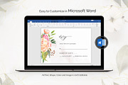Wedding RSVP Card Canva Template, a Stationery Template by ShineOnWedding (Thumbnail 7 of 8)
