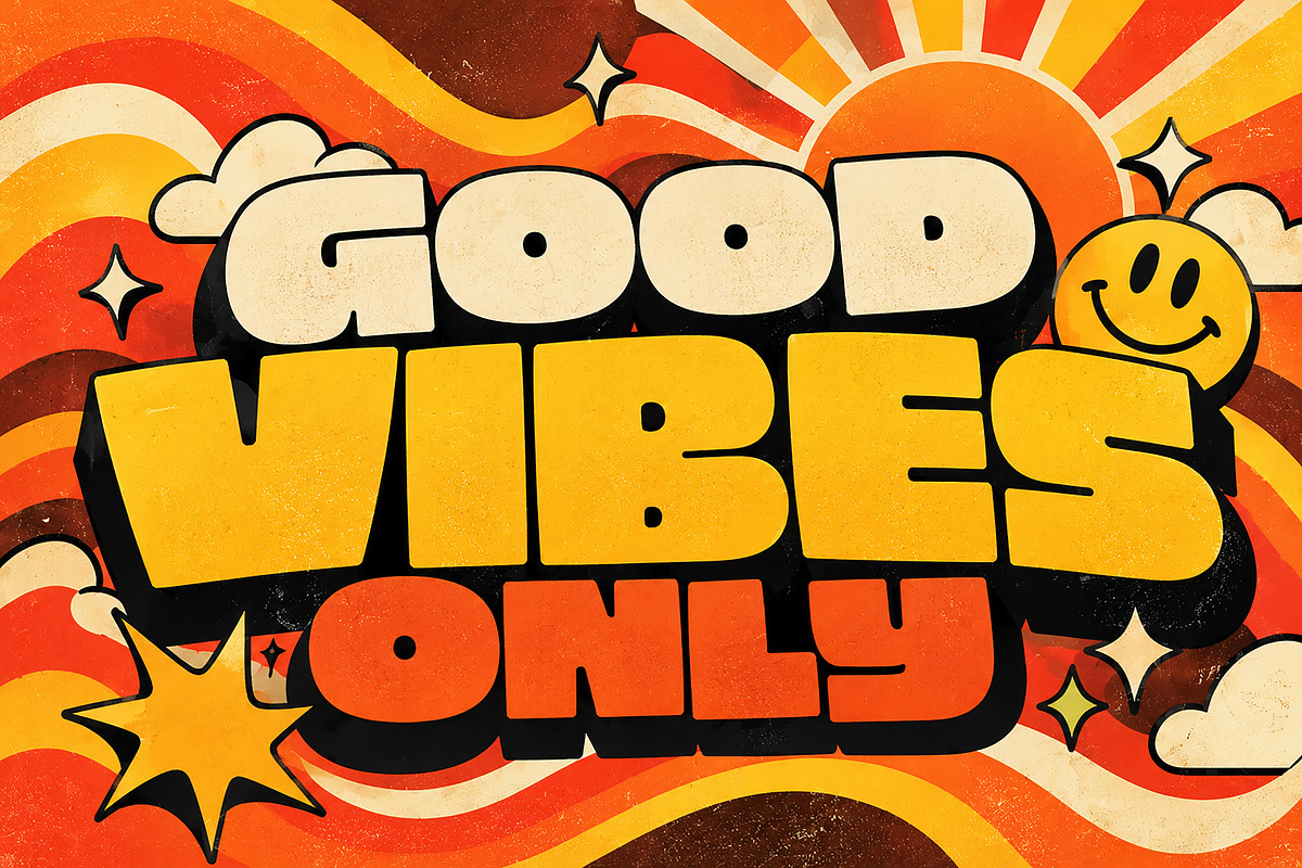 Monday Heavy, a Sans Serif Font by Wow Magic (Photo 3 of 5)