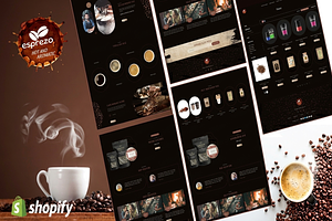 Esprezo - Coffee Shop Shopify Theme, a Shopify Template by ThemesRain