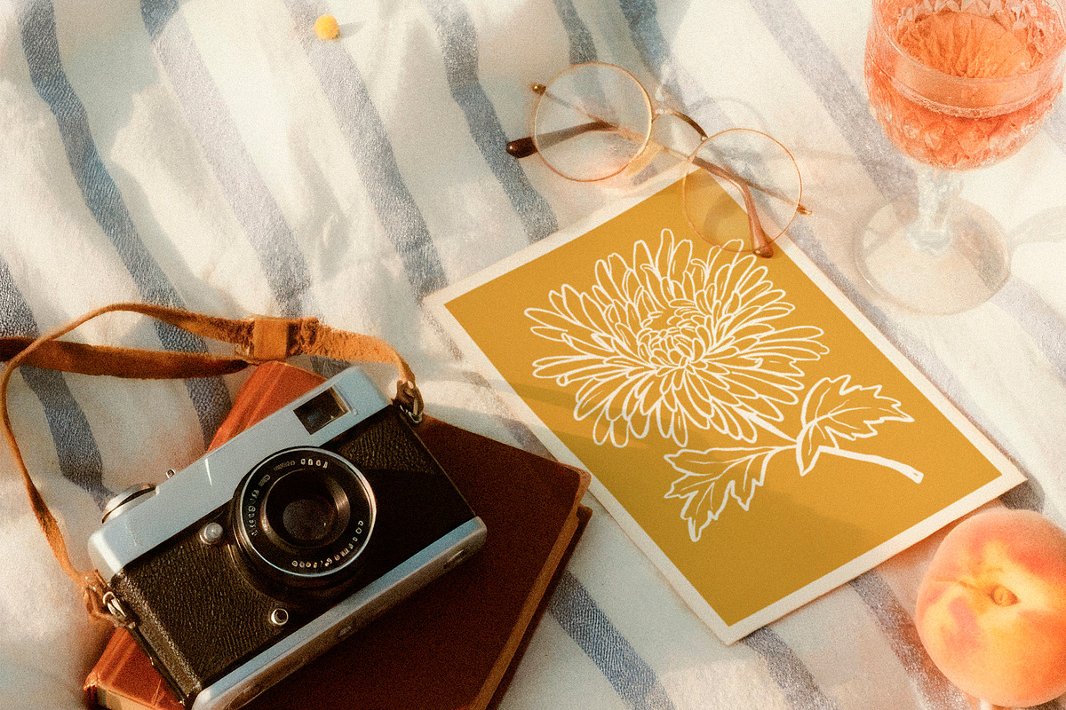 Autumn Reverie - Illustration, an Object Graphic by Deveze Art & Co (Photo 8 of 8)