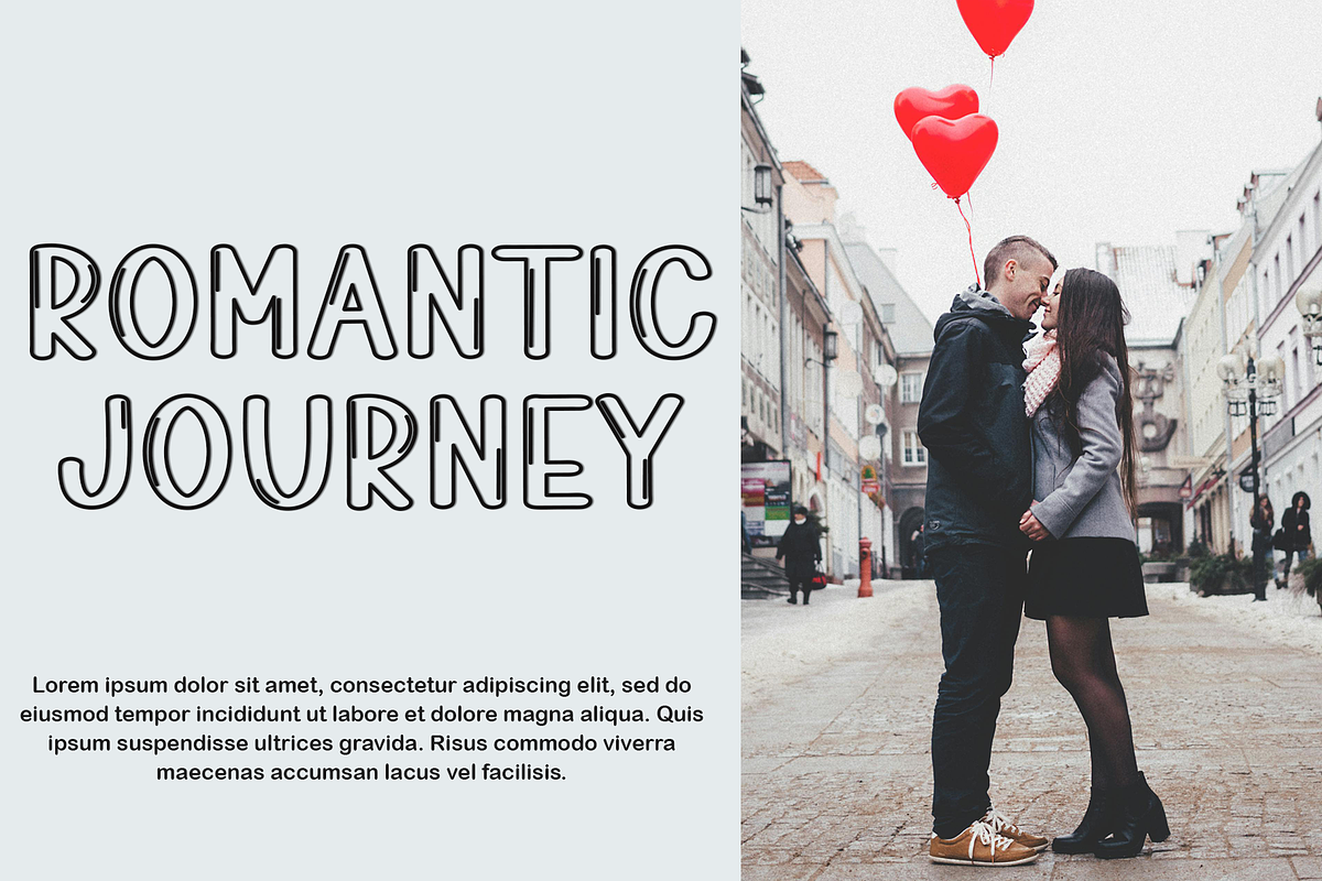 Bubble Space, a Serif Font by InermediaSTUDIO (Photo 5 of 8)