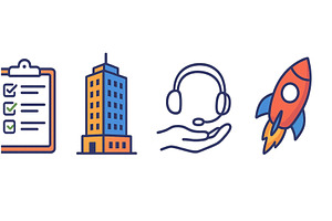 Modern business tools for, a Person Illustration by ZinetroN