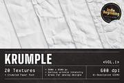 Hi-res Crumpled Paper Textures, a Texture Graphic by Indie Beginning (Thumbnail 1 of 4)