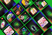 Black Gradient Social Media., a Social Media Template by Portion.Labs (Thumbnail 5 of 5)