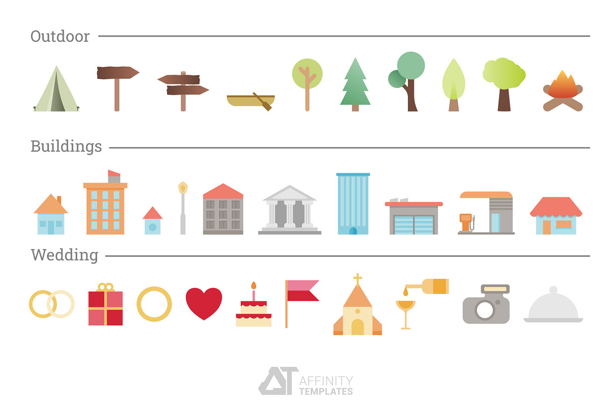 Illustrated Map Creator Kit Affinity, an Illustration by Affinity Templates (Photo 5 of 7)