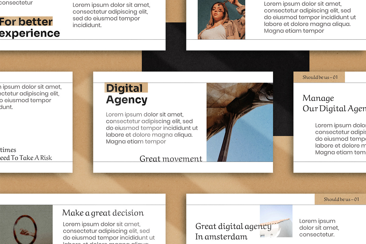 Dejuan Google Slide Template, a Presentation Template by GridlineType (Photo 3 of 11)