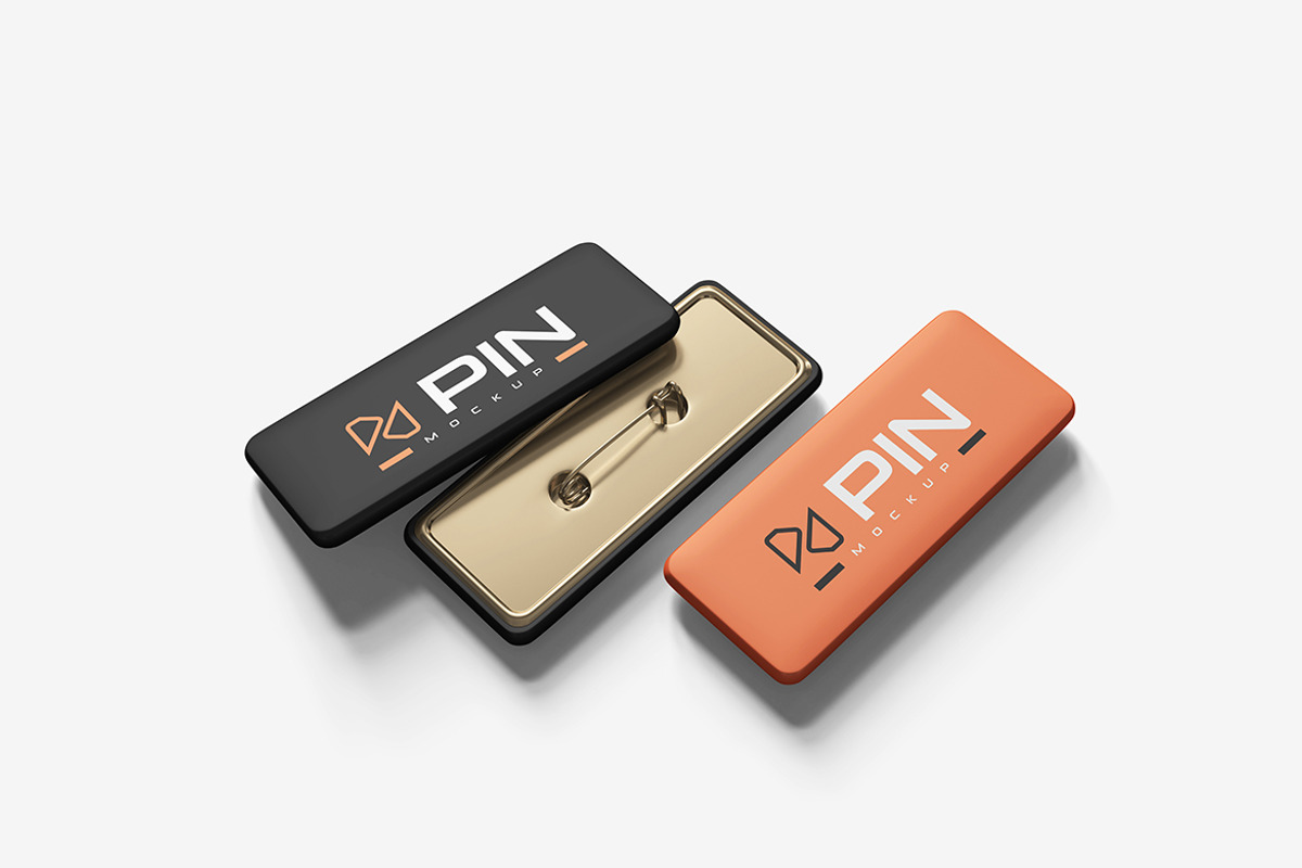 Pin Mockup, a Product Mockup by Indah (Photo 6 of 6)