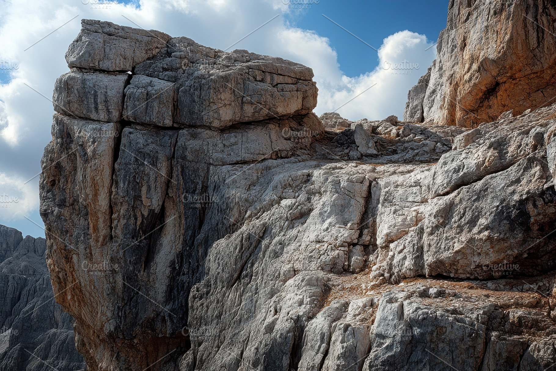 Exploring the majestic rocky cliffs, a Photo by Iftikhar Alam