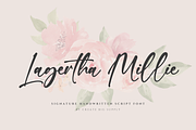 Quella Amber - Stylish Signature, a Handwritten Font by CreateBigSupply (Thumbnail 9 of 9)