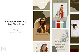 Instagram Post / Stories Template