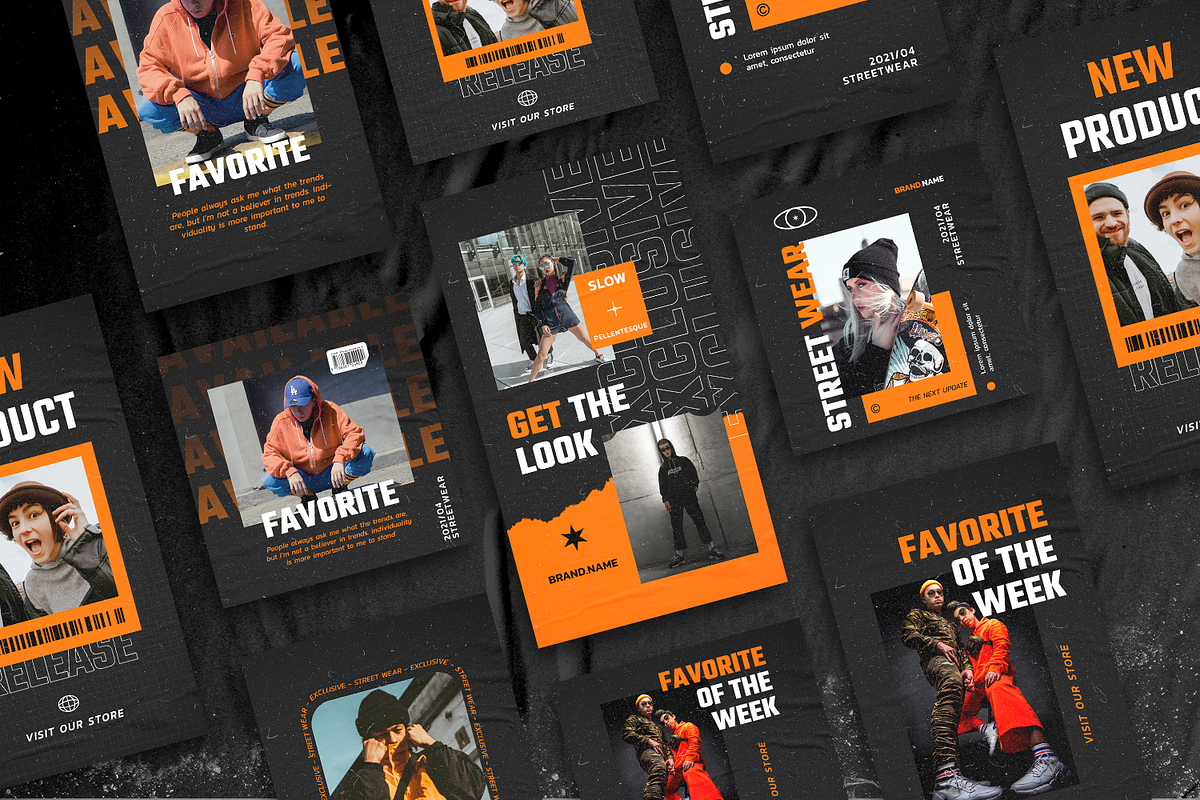 Nixua-Hype Instagram Stories & Post, a Social Media Template by MYDesign (Photo 4 of 5)