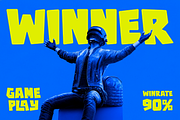 Goblox Fun Game Display Font, a Handwritten Font by Serbaneka Studio (Thumbnail 3 of 5)