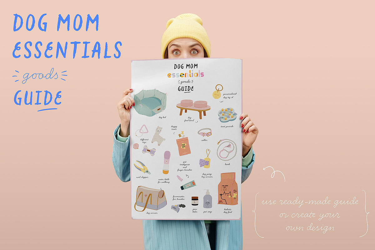 Dog Care Essentials & Funny Quotes, an Object Graphic by Ruslana Lubenets (Photo 10 of 19)