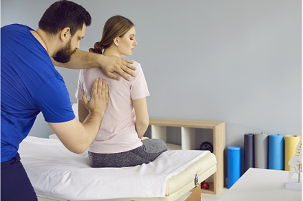 Professional chiropractor treats, a Health & Medical Photo by StudioRomantic