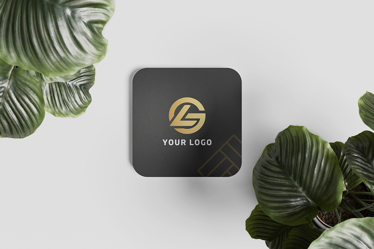 Square Business Card Mockup, a Product Mockup by MrLetters (Photo 4 of 5)