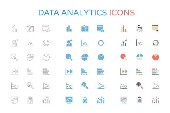 Data Analytics Icons preview 5