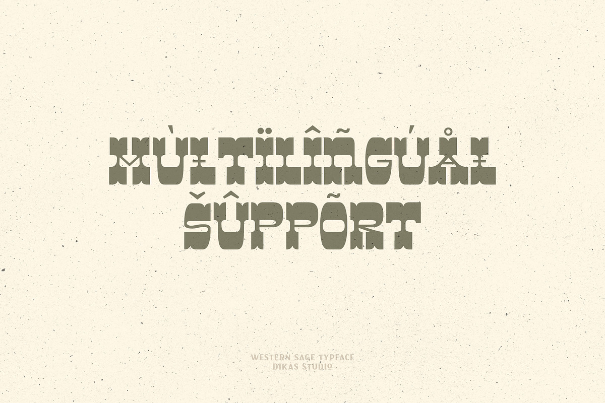 Western Sage, a Slab Serif Font by Dikas Studio (Photo 9 of 10)