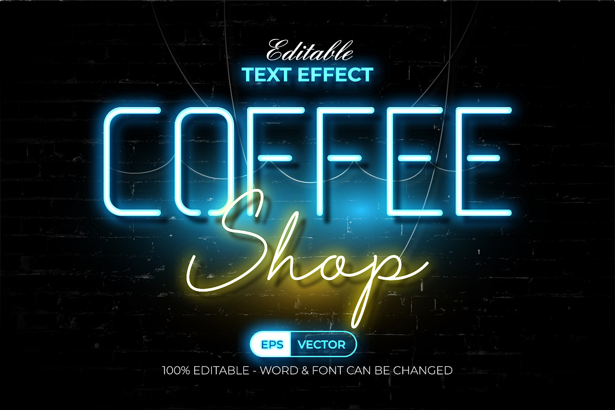 Neon Text Effect Style, a Layer Style Add-On by Mockmenot (Photo 1 of 2)