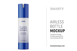 Airless Bottle Mockup 50ml