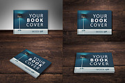 SALE-Book Cover Mock-UP Pack, a Print Template by attraax (Thumbnail 3 of 5)