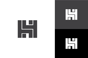 Letter HH Logo, a Branding & Logo Template by zaqilogo
