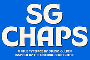 SG Chaps Serif Gothic, a Serif Font by Studio Gulden (Thumbnail 1 of 12)