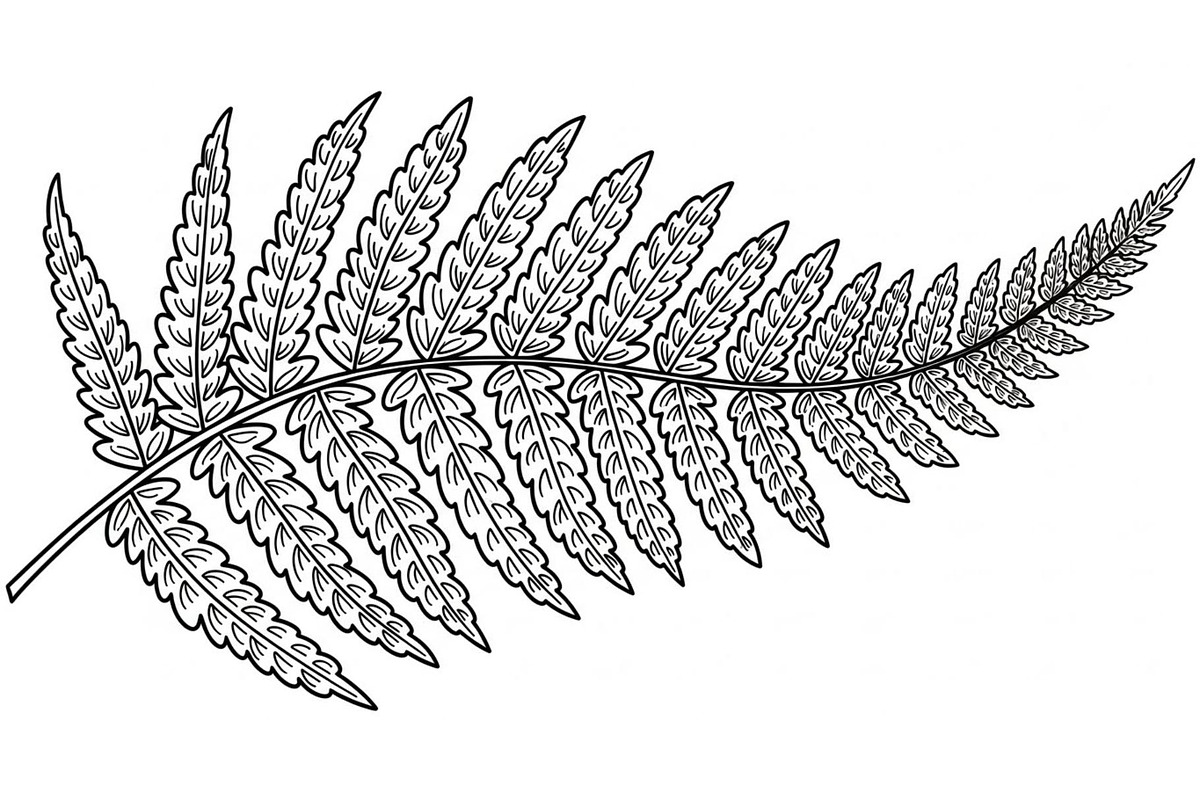 Minimal Abstract Leaves Line Art, an Illustration by musafir_fashion (Photo 11 of 11)