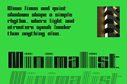 CS Bonfuse Refracted, a Sans Serif Font by Craft Supply Co. (Thumbnail 6 of 8)