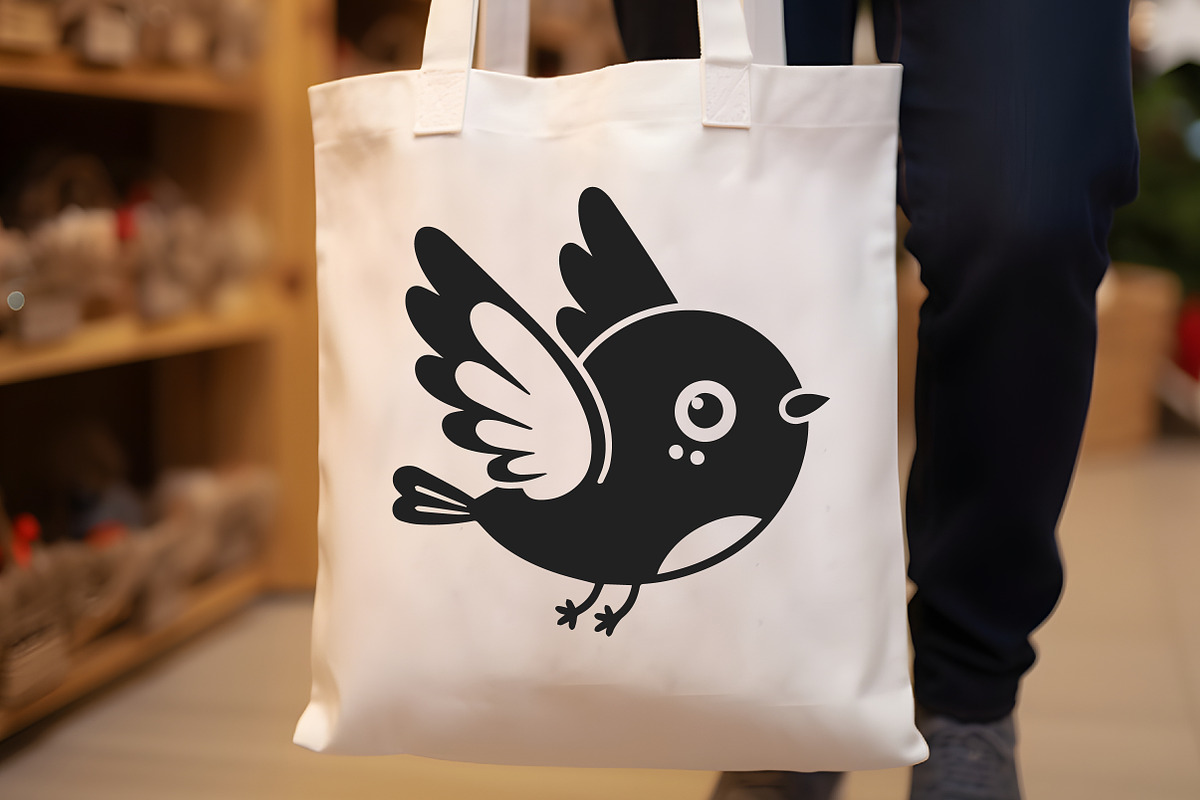 Quirky Funny birds Bundle, an Object Illustration by Libby Wishes (Photo 5 of 5)
