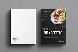 Recipe Book Creator Template Design