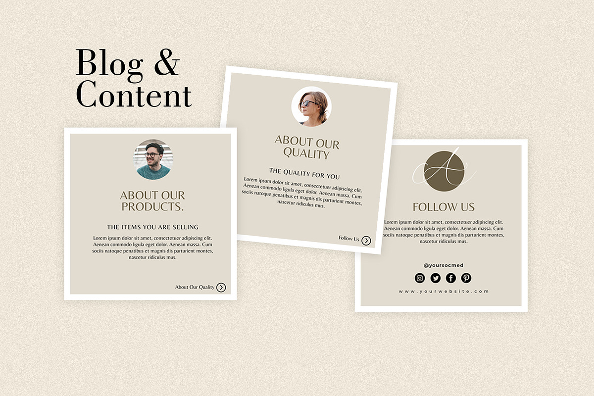 Kylena-Instagram Template Pack, a Social Media Template by Godbless Studio (Photo 10 of 10)