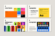 Brand Identity Guidelines Template, a Presentation Template by E-Type (Thumbnail 4 of 5)