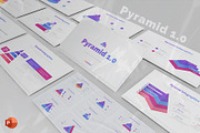 Pyramid Infographic Powerpoint, a Presentation Template by Pixslides (Thumbnail 1 of 5)