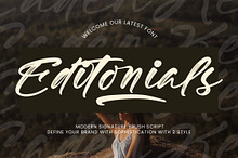 Editonials Modern Signature Brush