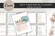 Printable Self Confidence Planner, a Stationery Template by Design House (Thumbnail 2 of 9)