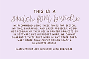 CHARMING SKETCH FONT BUNDLE 2, a Handwritten Font by Blush Font Co. (Thumbnail 6 of 6)