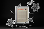 Pages and Cards with Flowers Mockups, a Mockup by Luuqas Design (Thumbnail 9 of 9)