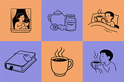 Coffee Break Illustrations, an Object Illustration by Rasgood (Thumbnail 4 of 8)