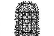 50 Floral French Window Ornament, a Decorative Illustration by Amazin_art (Thumbnail 5 of 29)