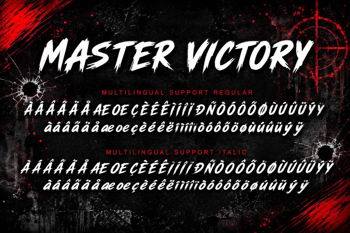 Master Victory, a Brush Add-On by Yoga Letter (Photo 10 of 10)