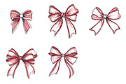 Coquette Valentine Ribbon Bow, an Illustration by Design Market (Thumbnail 3 of 4)