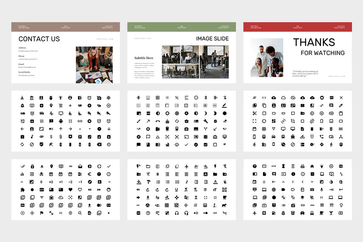 Tozi : Training Business Powerpoint, a Presentation Template by Punkl Camp (Photo 5 of 9)