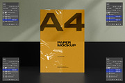 A4 Paper / Stationery Mockups, an Advertising Mockup by dpi (Thumbnail 12 of 12)