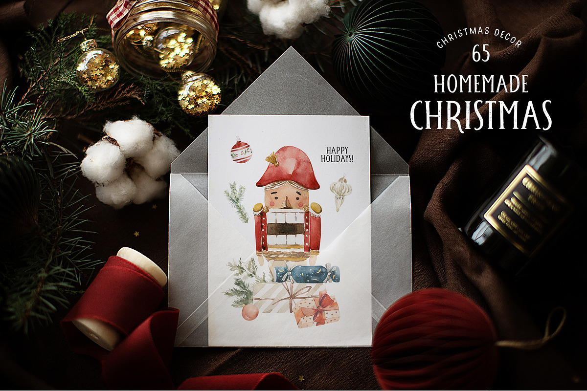 HOMEMADE CHRISTMAS Aesthetics, a Decorative Illustration by Muse Artist (Photo 12 of 23)