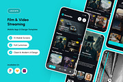 NontonAja – Movie Streaming App, an App Template by productype1 (Thumbnail 1 of 5)