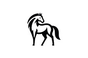Noble Turning Stallion Emblem, a Branding & Logo Template by Vectorium Studio (Thumbnail 1 of 2)