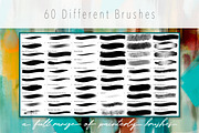 Modern Abstract Procreate Brushes, a Brushes & More by DeloresArt (Thumbnail 2 of 19)