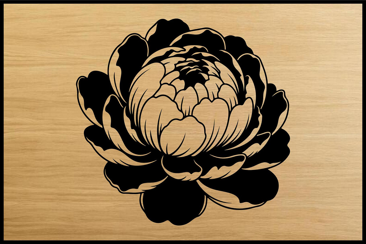 Floral Silhouette Puzzle Bundle, an Object Illustration by Artivon (Photo 3 of 8)